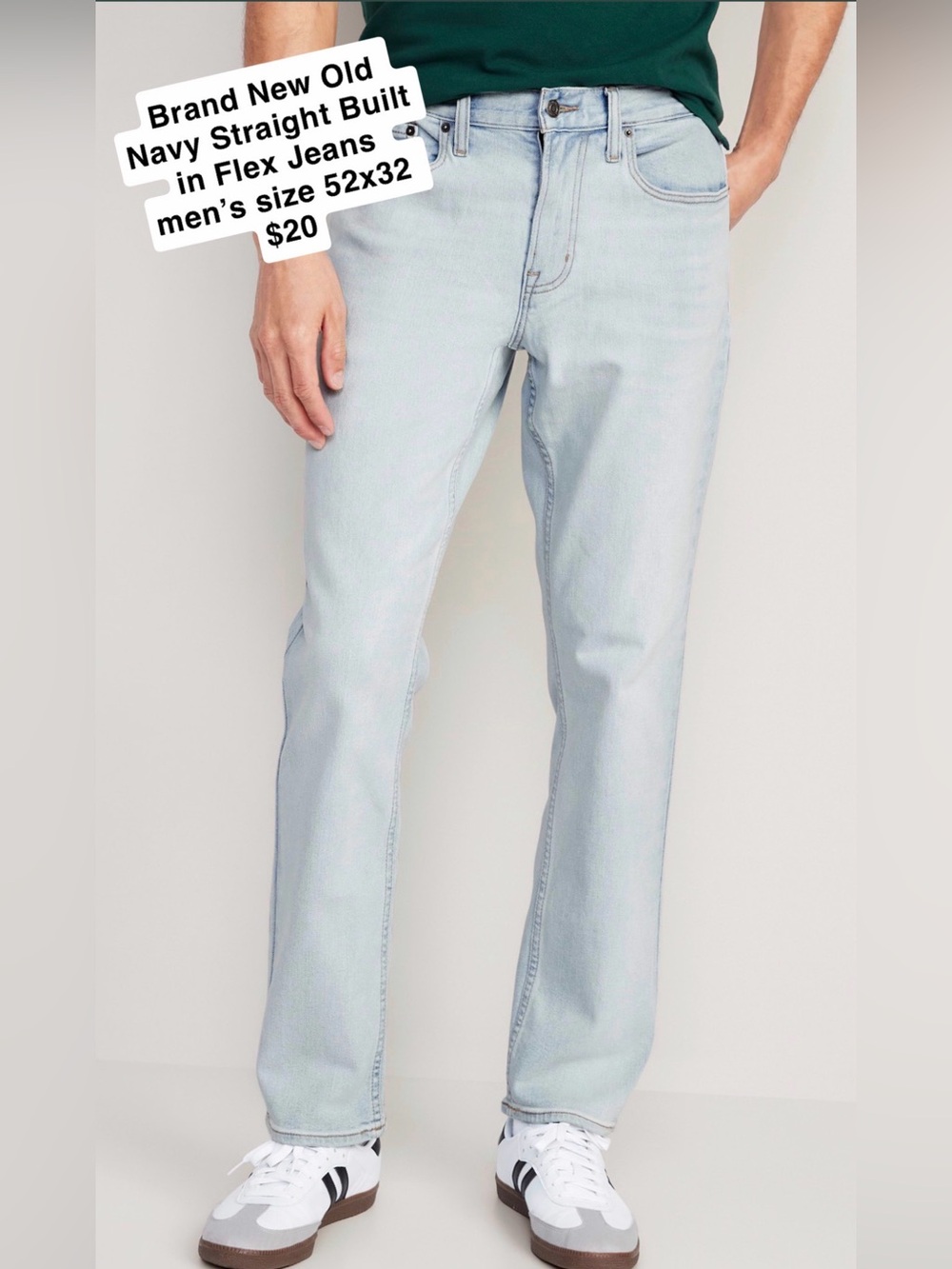 Old Navy Light Wash Men's Straight Jeans